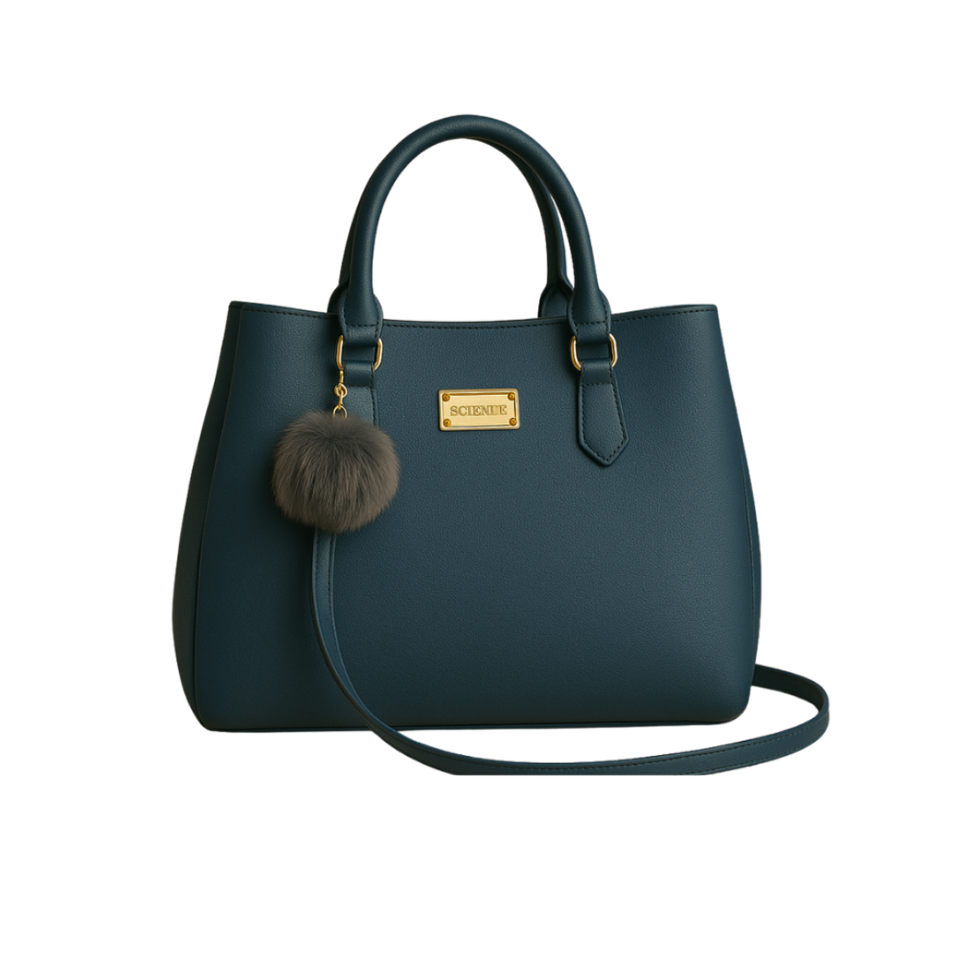 Mocha Charm Structured Tote handbag For Women