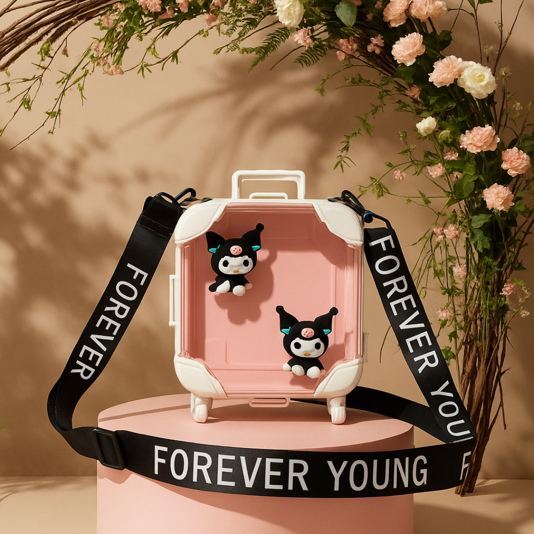 PandaPlay Kids Travel Trolley For Girls