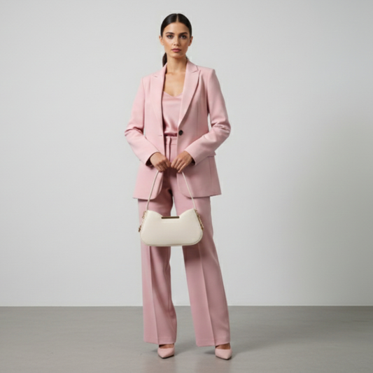 Trendy Cream Mini Shoulder Sling Bag for Women