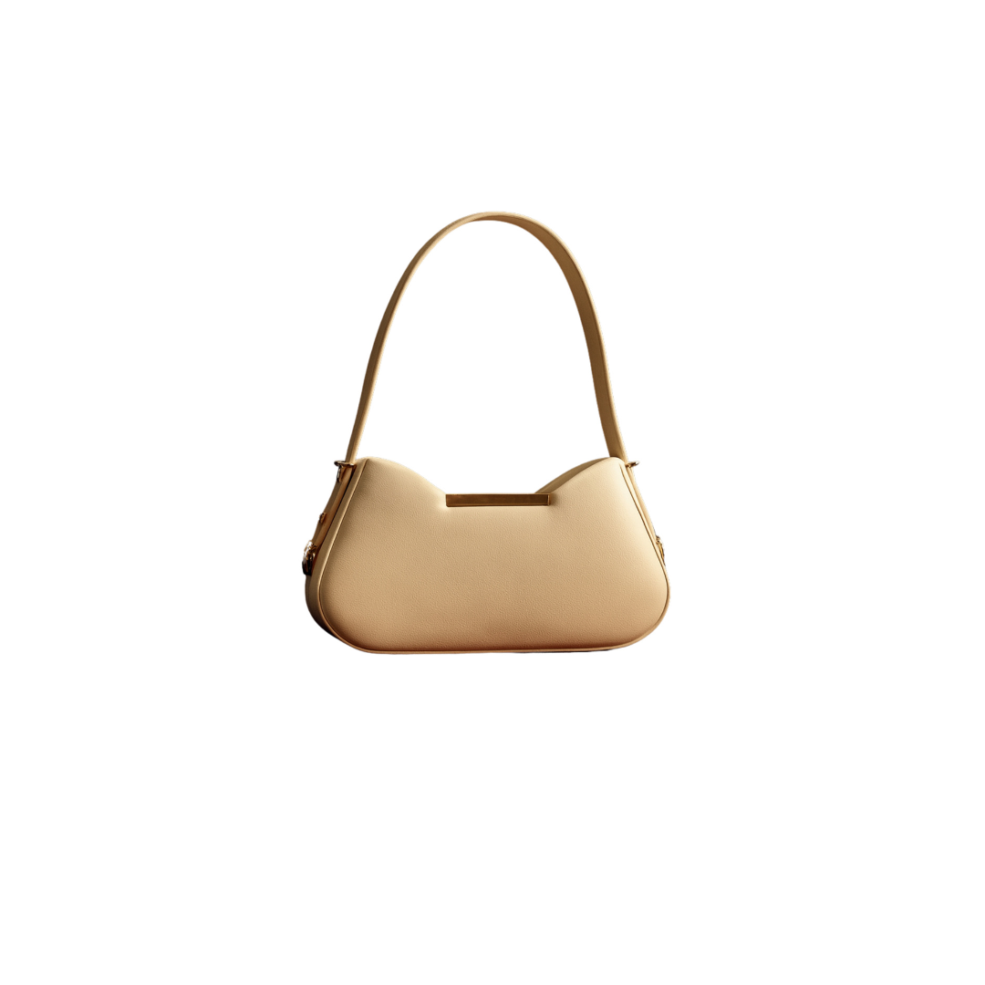 Trendy Cream Mini Shoulder Sling Bag for Women