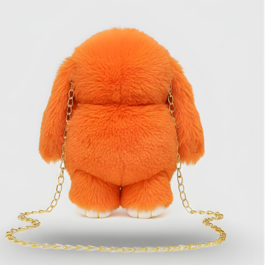 SOFT FUR RABBIT CROSSBODY BAG